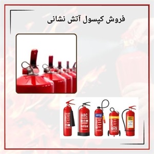 نکاتی درباره فروش کپسول آتش نشانی