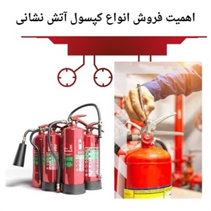 فروش کپسول آتش نشانی و اهمیت نگهداری آن
